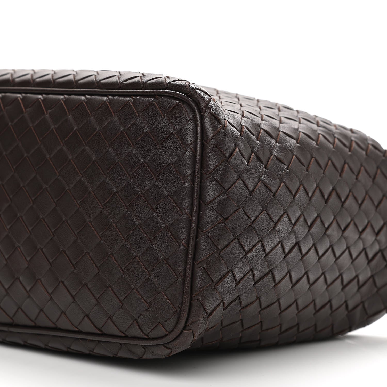 Bottega Veneta Nappa Intrecciato Small Shoulder Bag Ebano 9 of 10