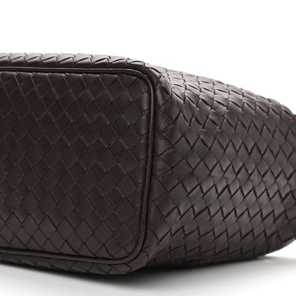 Bottega Veneta Nappa Intrecciato Small Shoulder Bag Ebano 9 of 10
