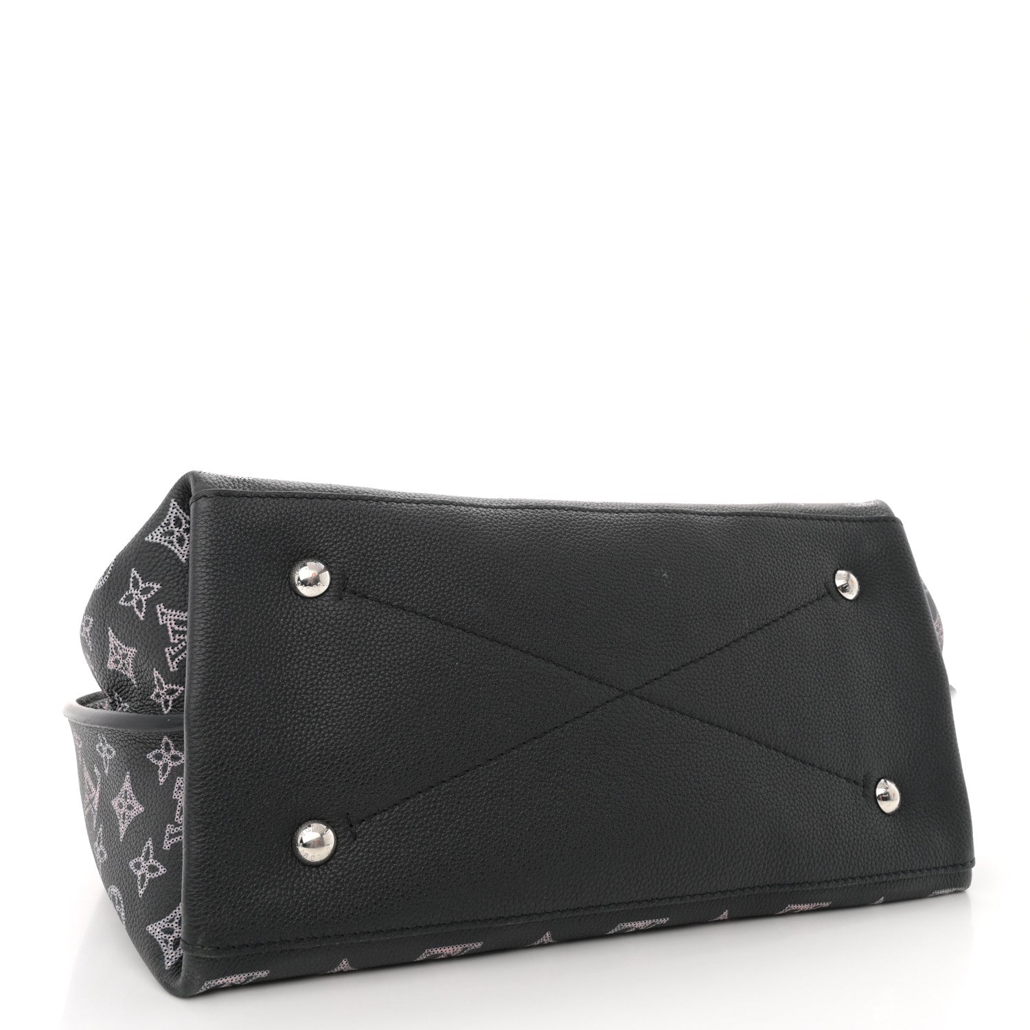 Louis Vuitton Mahina Carmel Hobo PM Black 4 of 9