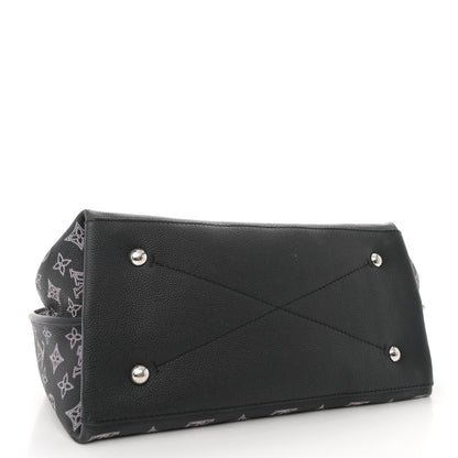 Louis Vuitton Mahina Carmel Hobo PM Black 4 of 9