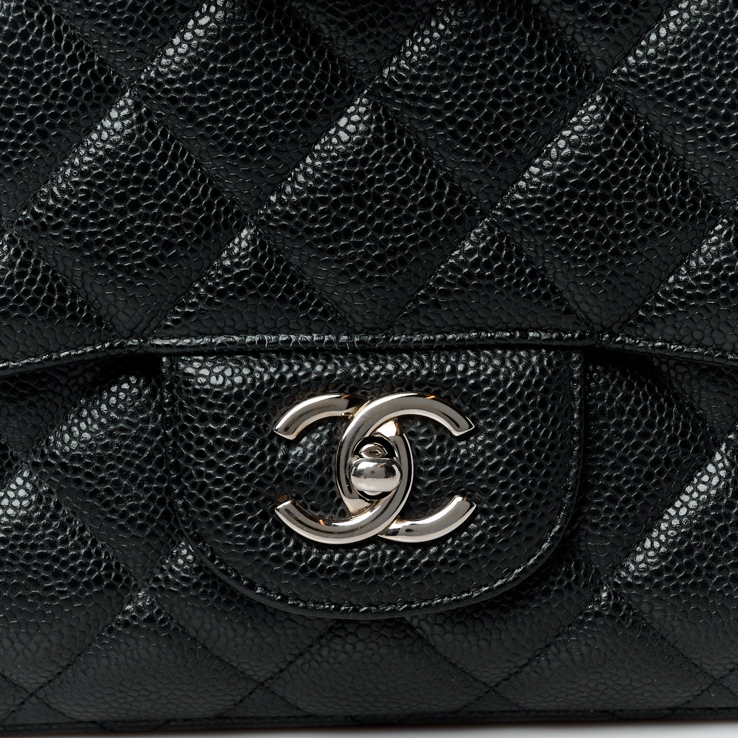 Chanel Caviar Quilted Maxi Single Flap Black 9 of 12
