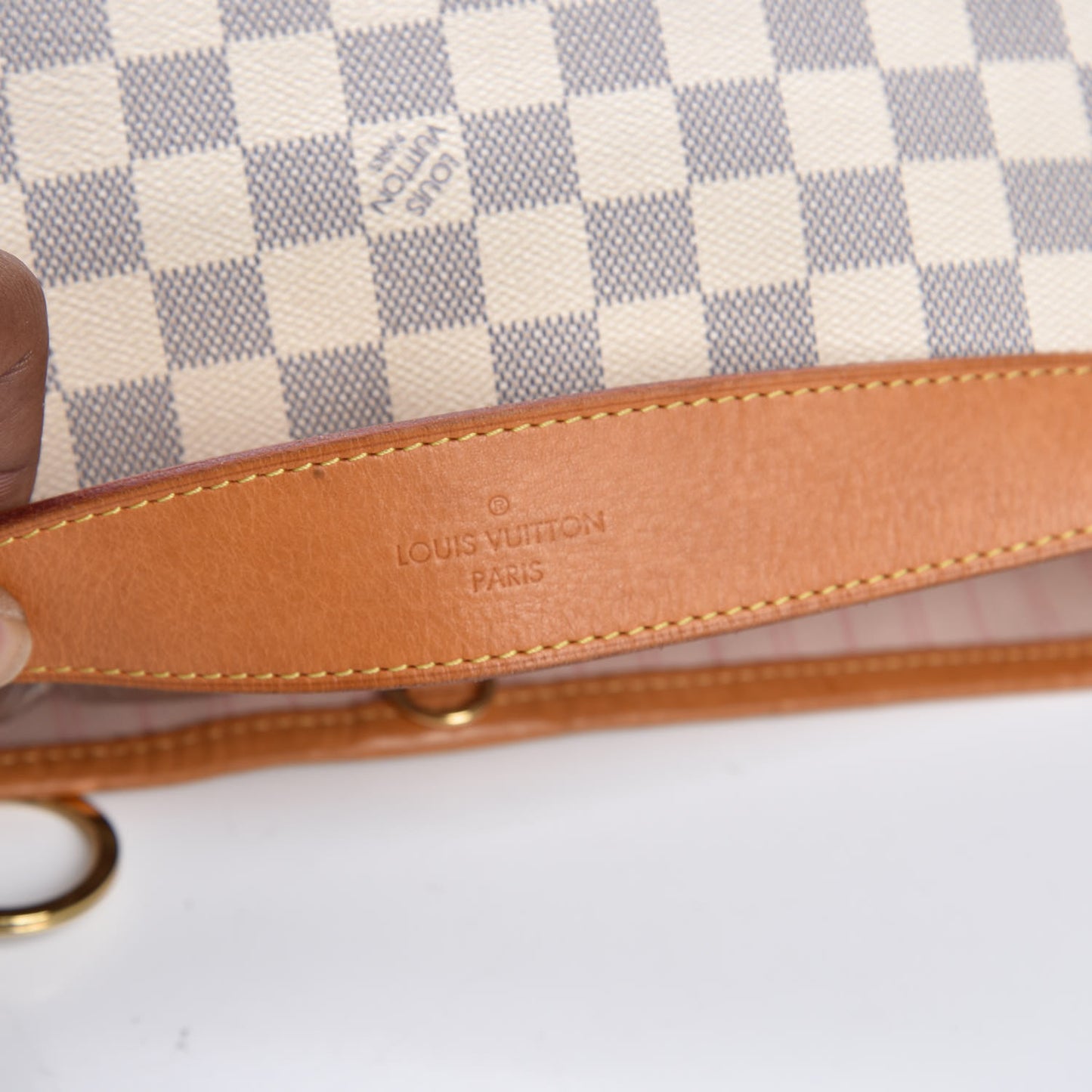 Damier Azur Delightful PM Rose Ballerine
