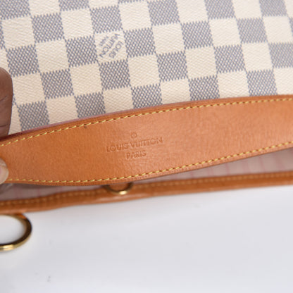 Louis Vuitton Damier Azur Delightful PM Rose Ballerine 10 of 10