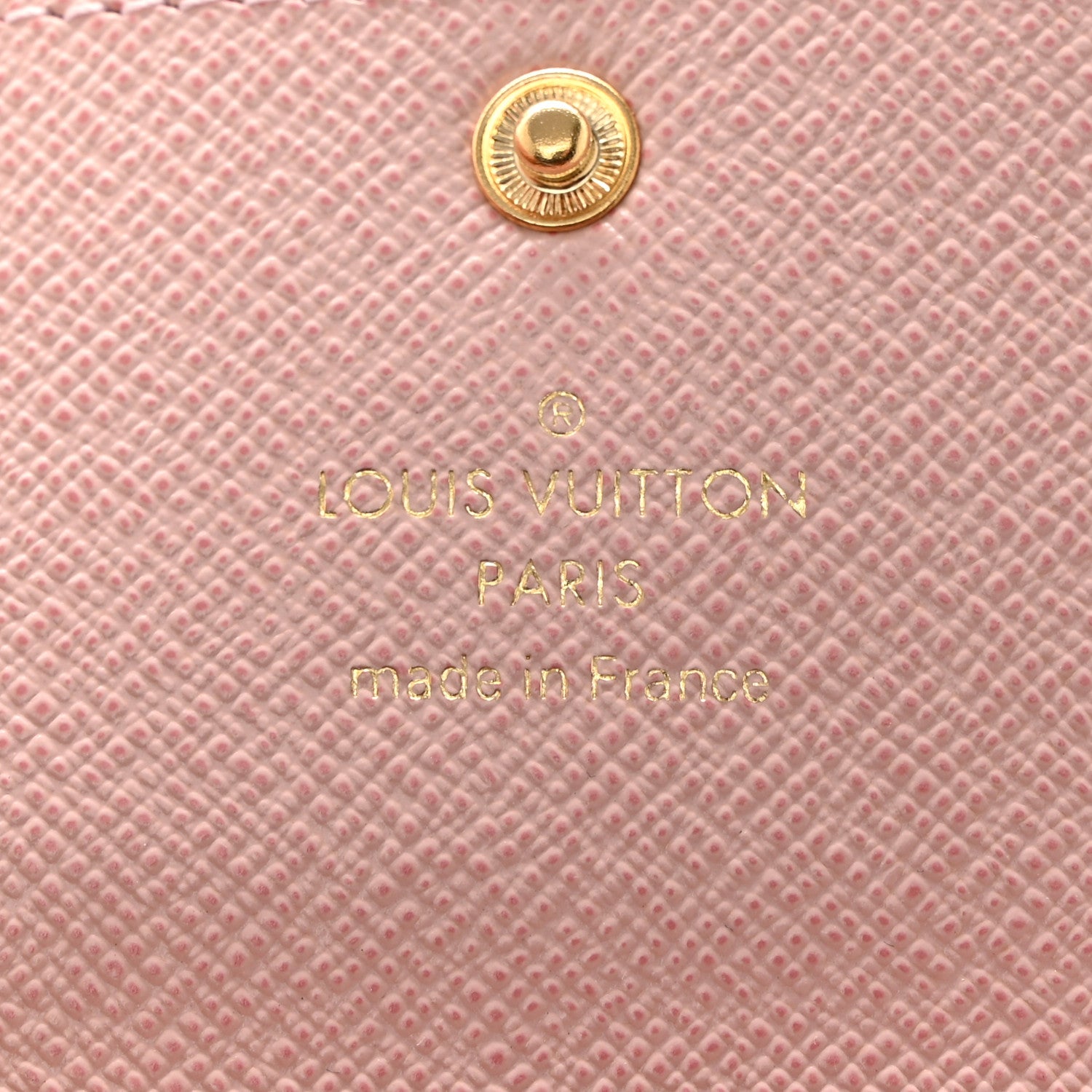 Louis Vuitton Damier Ebene Multicles 6 Key Holder Rose Ballerine 6 of 8