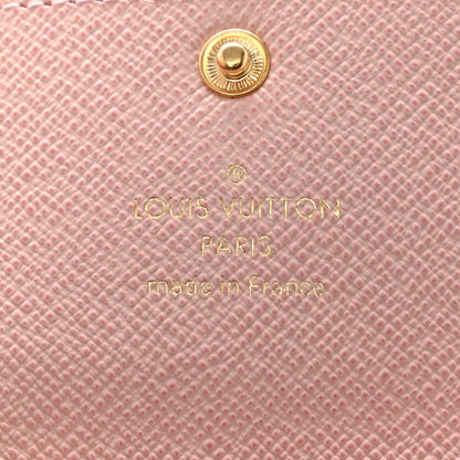 Louis Vuitton Damier Ebene Multicles 6 Key Holder Rose Ballerine 6 of 8
