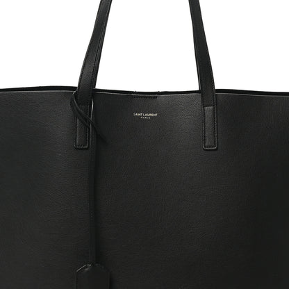 Saint Laurent Calfskin Large Shopping Tote Black 9 of 11
