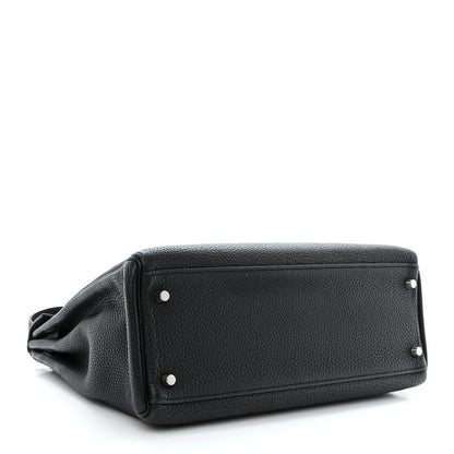 Hermes Togo Kelly Retourne 32 Black 4 of 16