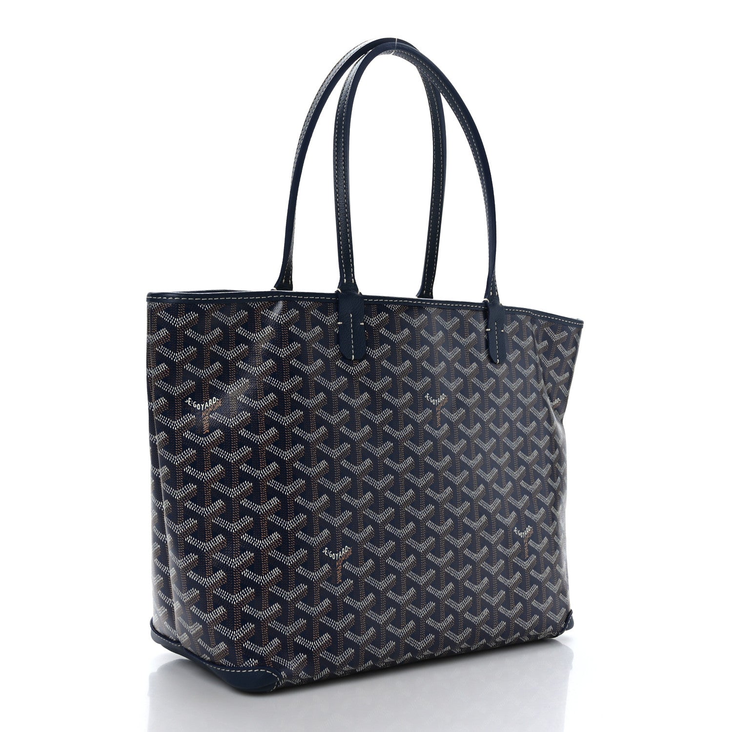 Goyard Goyardine Artois PM Navy 3 of 9