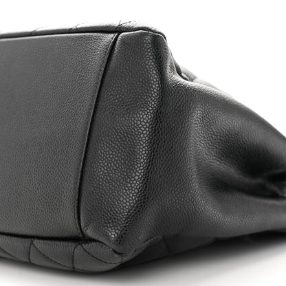 Chanel Caviar Quilted Grand Shopping Tote GST Black 11 of 15