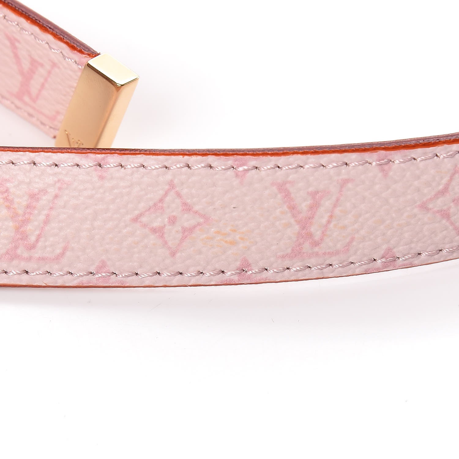 Louis Vuitton Monogram Belt 80 32 Pink 10 of 10