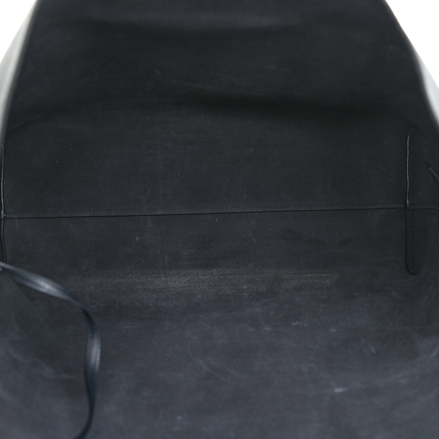 Calfskin Large Shopping Tote Deep Marine