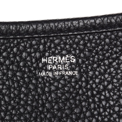 Hermes Taurillon Clemence Evelyne II TGM Black 6 of 9