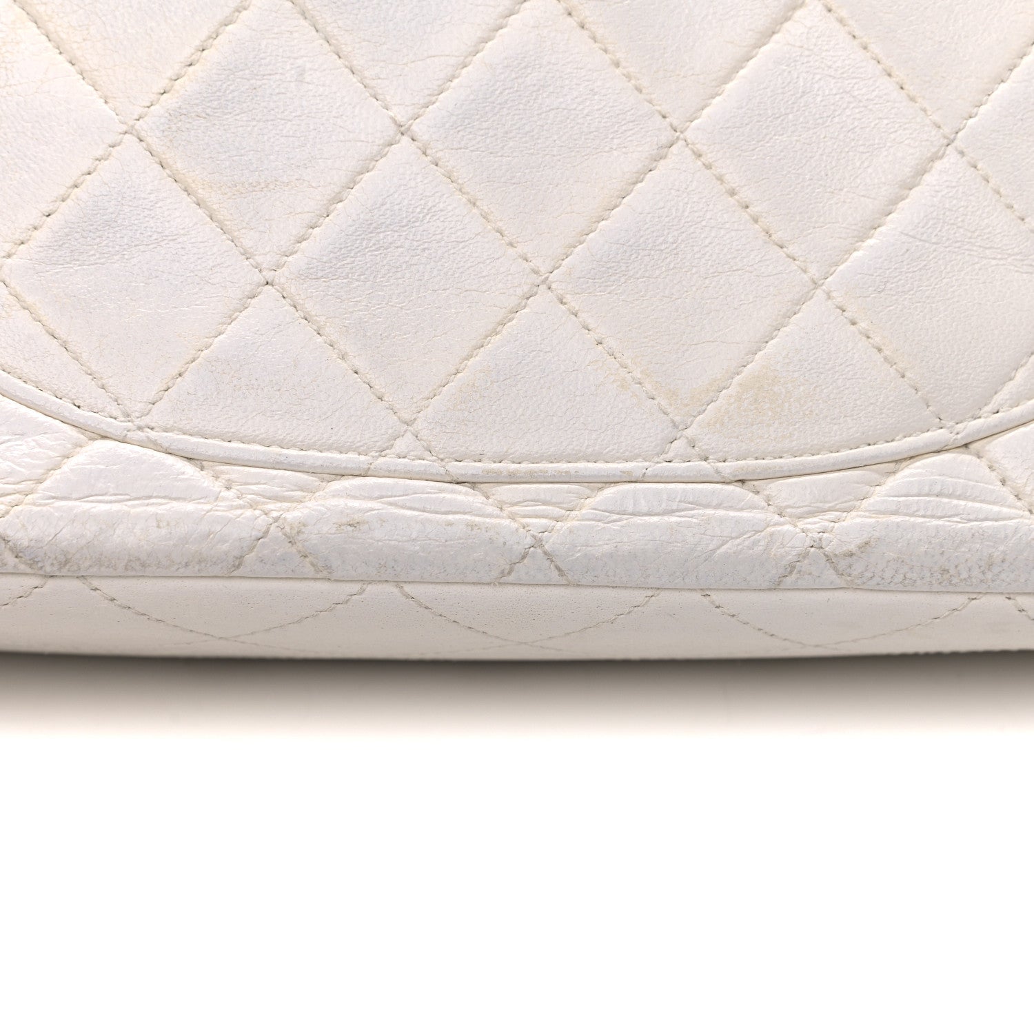 Chanel Lambskin Quilted Small Double Flap White 17 of 27