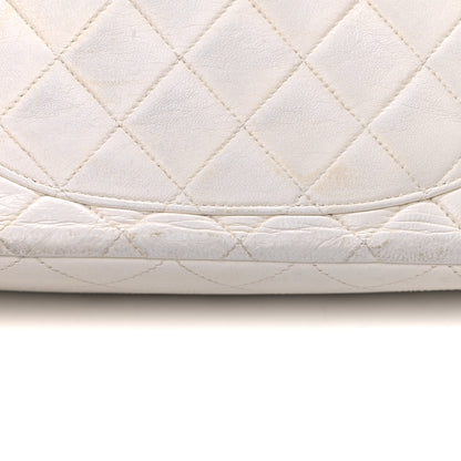 Chanel Lambskin Quilted Small Double Flap White 17 of 27
