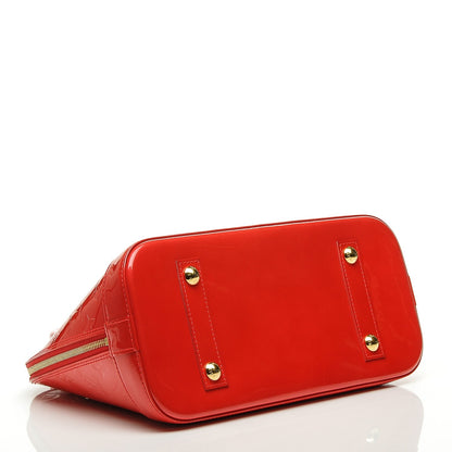 Louis Vuitton Vernis Alma PM Rouge Grenadine 4 of 8