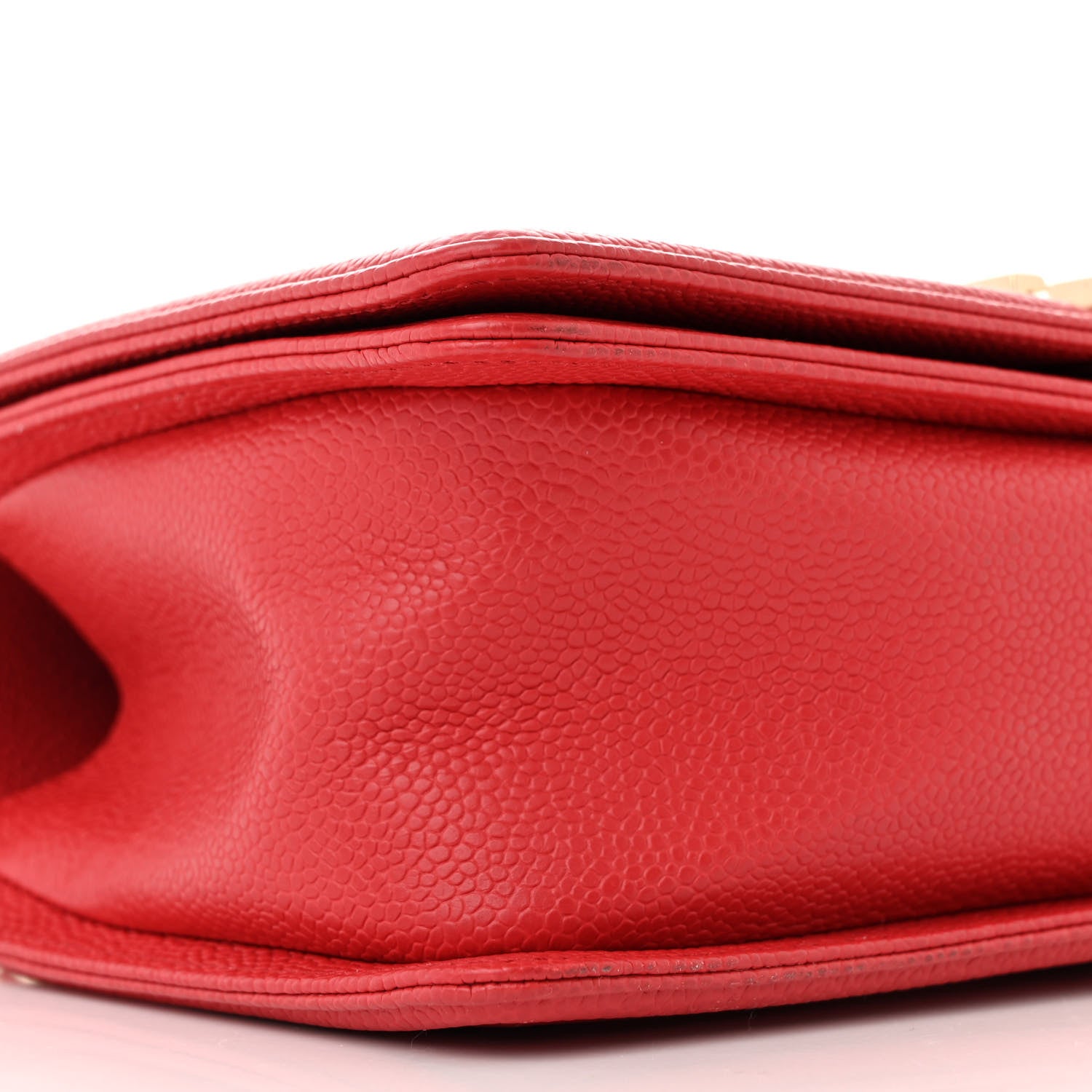 Chanel Caviar Quilted Medium Boy Flap Dark Pink 9 of 12