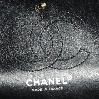 Chanel Glazed Calfskin 2.55 Reissue 224 Flap Black 6 of 8