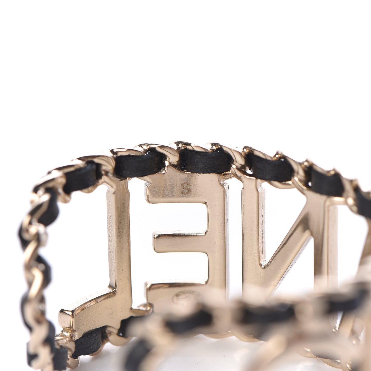 Lambskin Chain Vintage Allure Bracelet Gold