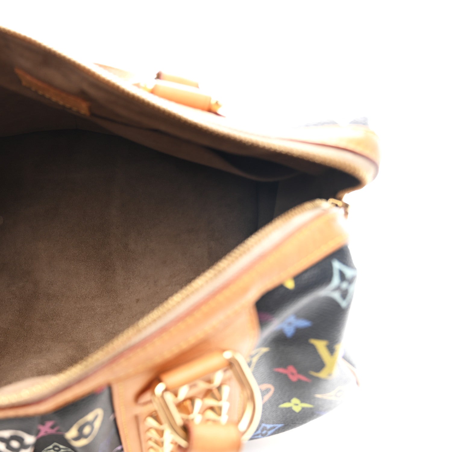 Louis Vuitton Monogram Multicolor Courtney MM Black 5 of 10