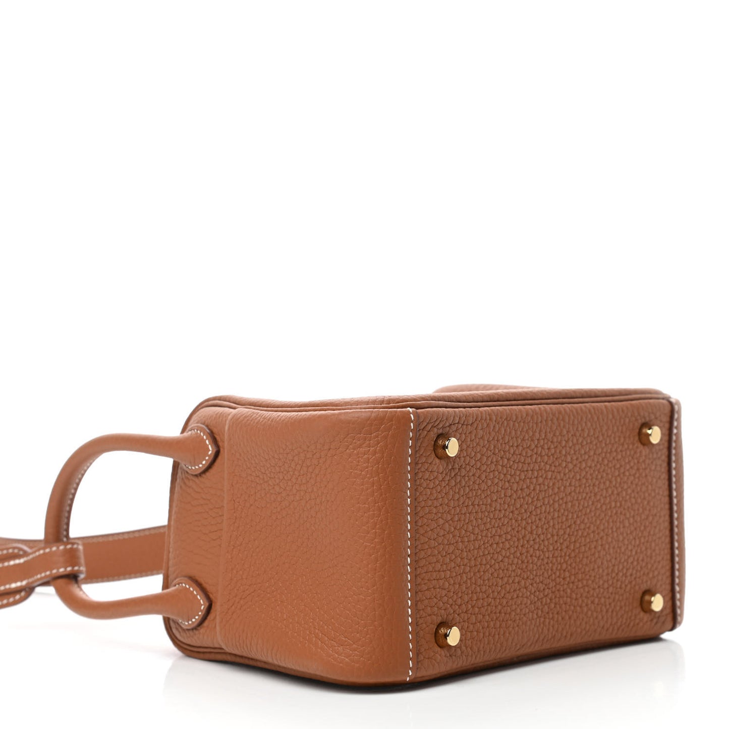 Taurillon Clemence Mini Lindy 20 Gold