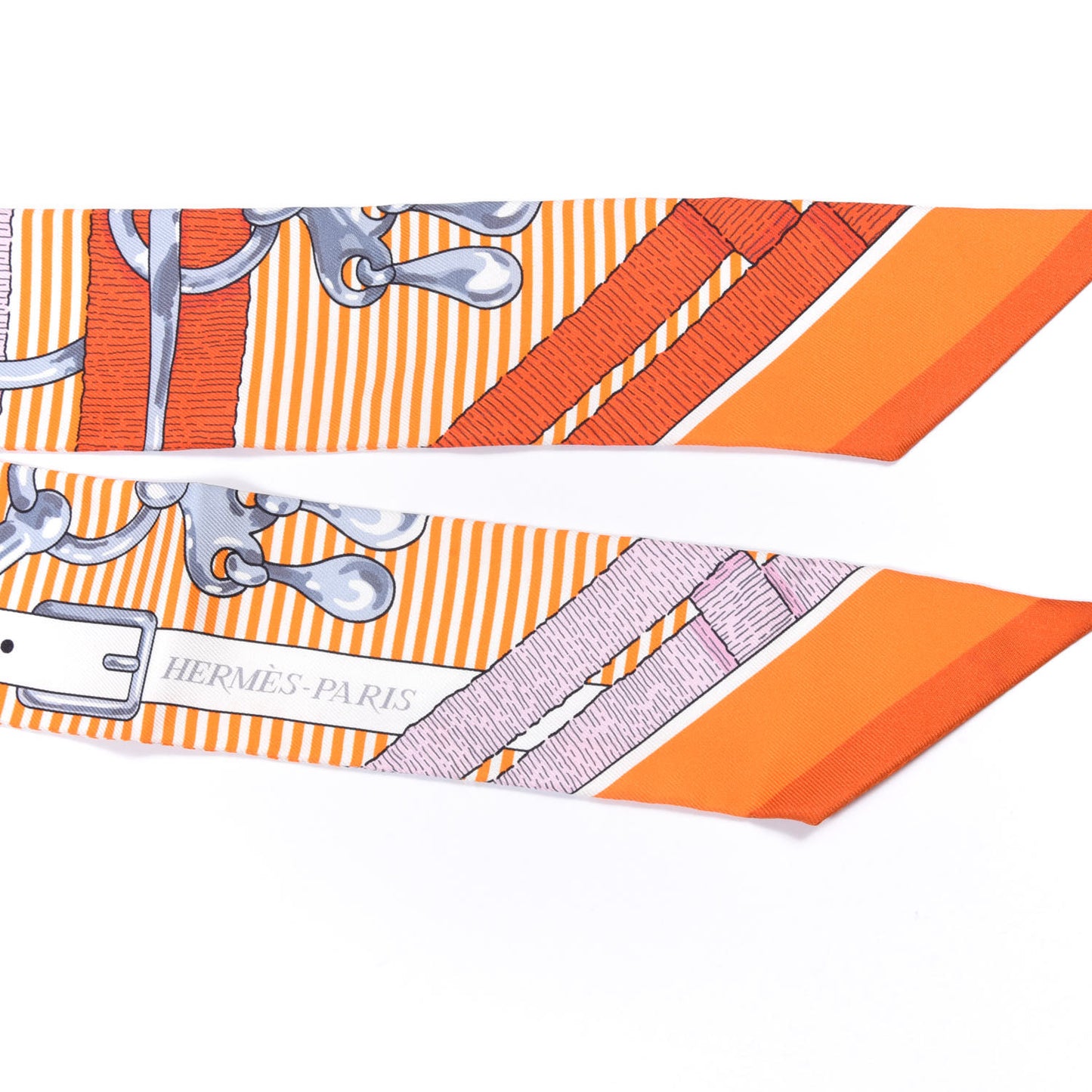 Silk Mors a Jouets Chemise Twilly Orange Rose White