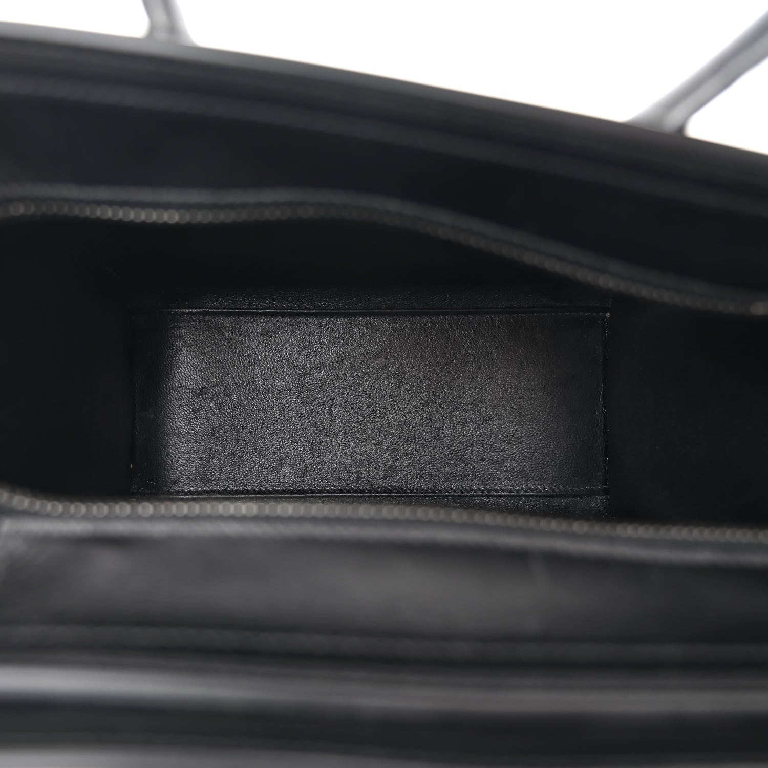 Celine Grained Baby Calfskin Nubuck Nano Tri-Color Luggage White 5 of 10