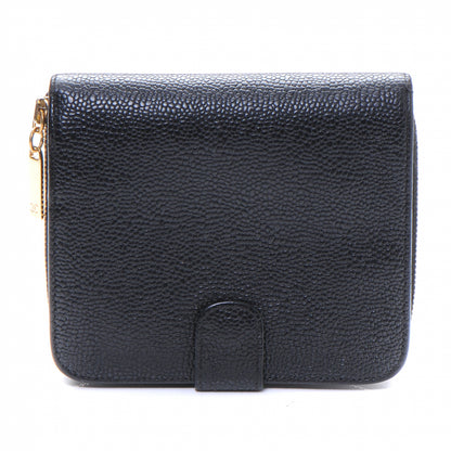 Chanel Caviar Zip Around Wallet Black 3 of 8