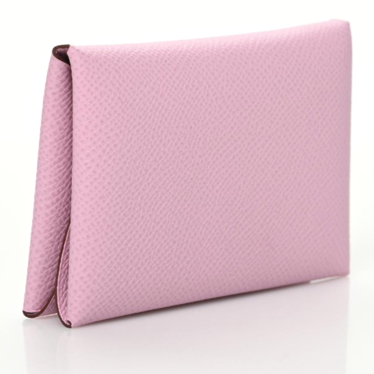 Epsom Calvi Duo Card Case Mauve Sylvestre