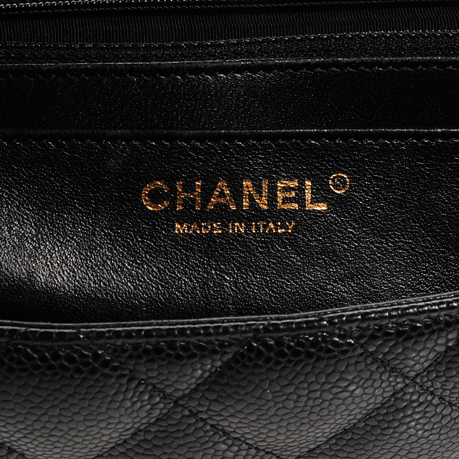 Chanel Caviar Jumbo Single Flap Black 7 of 9