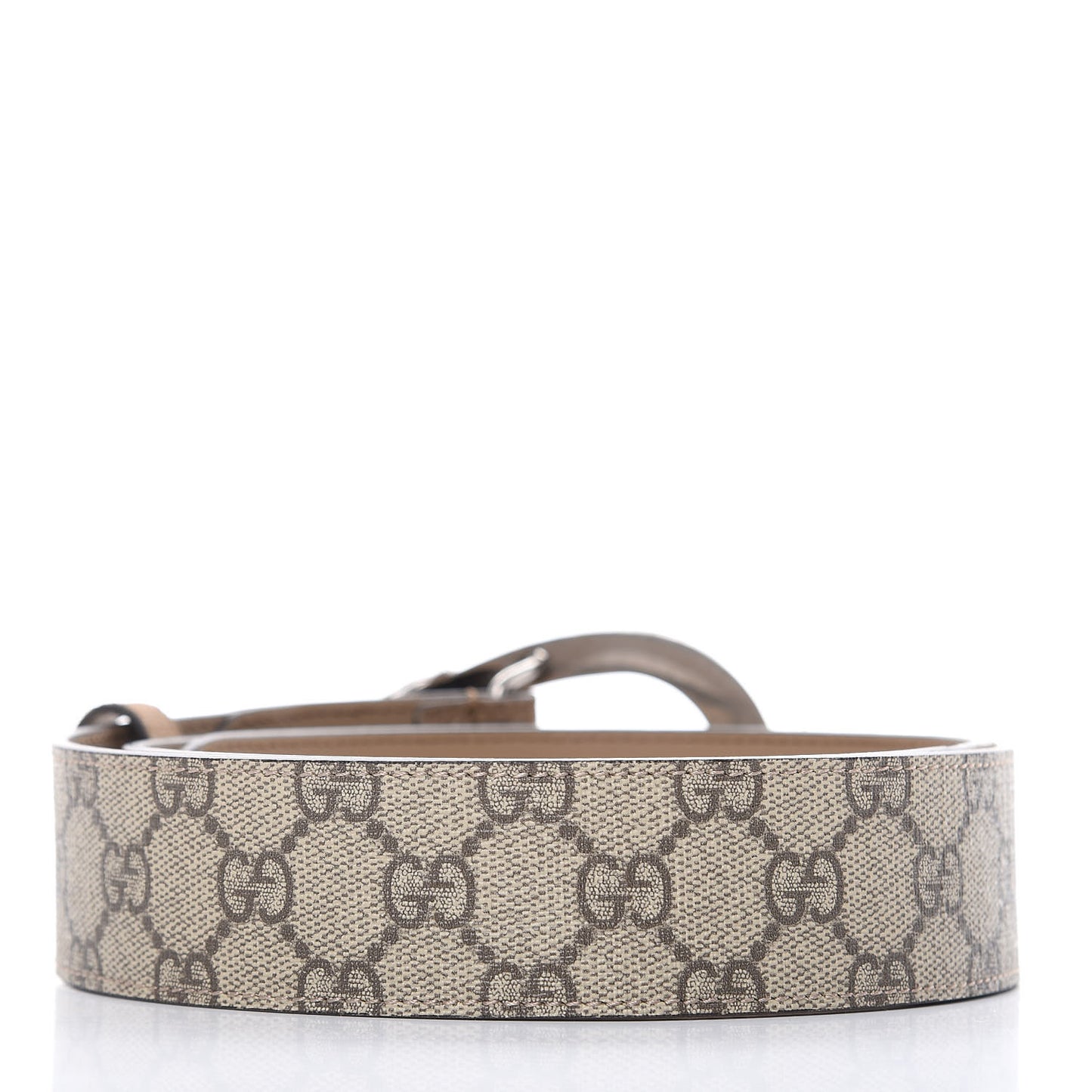 GG Supreme Monogram Suede Dionysus 40mm Belt 90 36 Beige Taupe