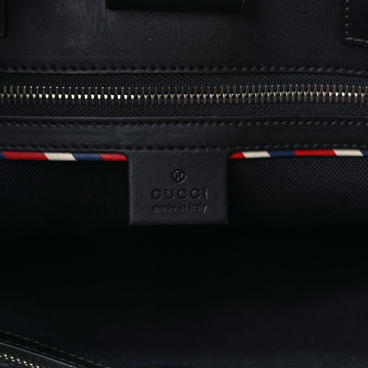 GG Supreme Monogram Night Courrier Vertical Tote Black Multicolor