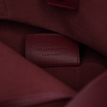 Saint Laurent Calfskin Medium Shopping Tote Palissandre 6 of 9
