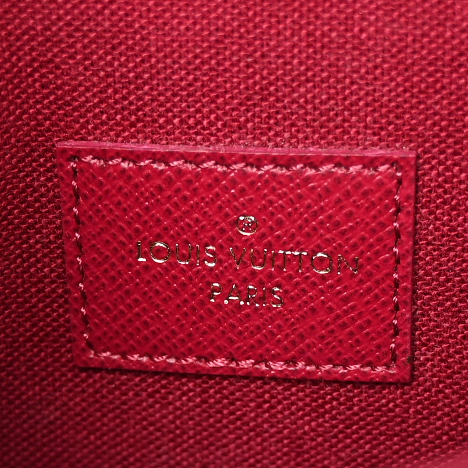 Louis Vuitton Monogram Pochette Felicie Chain Wallet Fuchsia 7 of 16