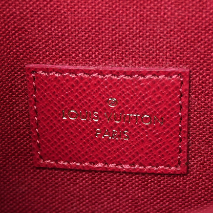Louis Vuitton Monogram Pochette Felicie Chain Wallet Fuchsia 7 of 16