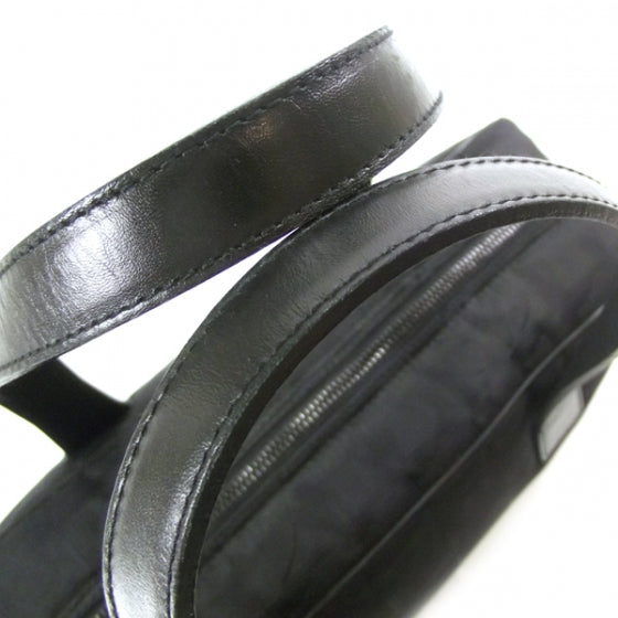 Nylon Travel Bowler Black