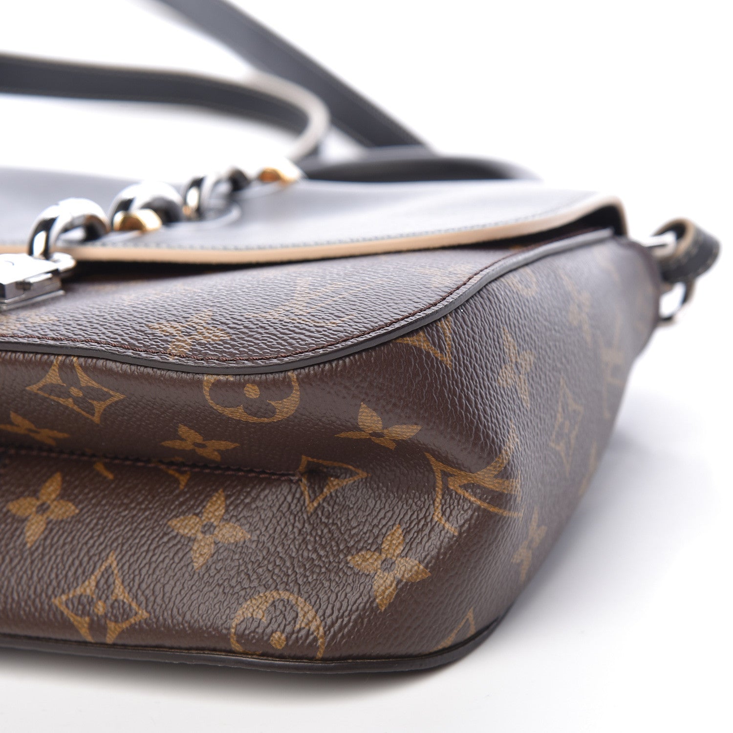 Louis Vuitton Calfskin Monogram Chain It Bag PM Black 9 of 9