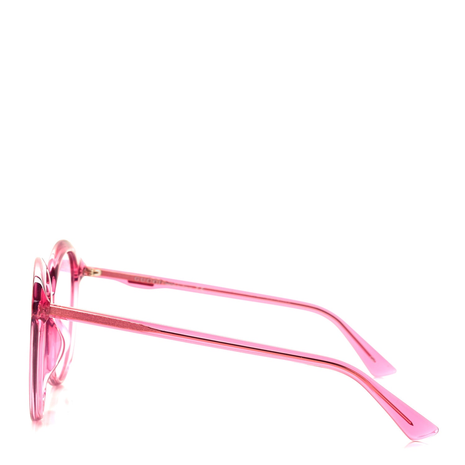 Gucci Acetate GG Sunglasses GG0257S Pink 3 of 7
