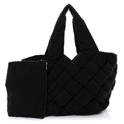 Bottega Veneta Nylon Intrecciato Padded Cassette Tote Thunder 1 of 9