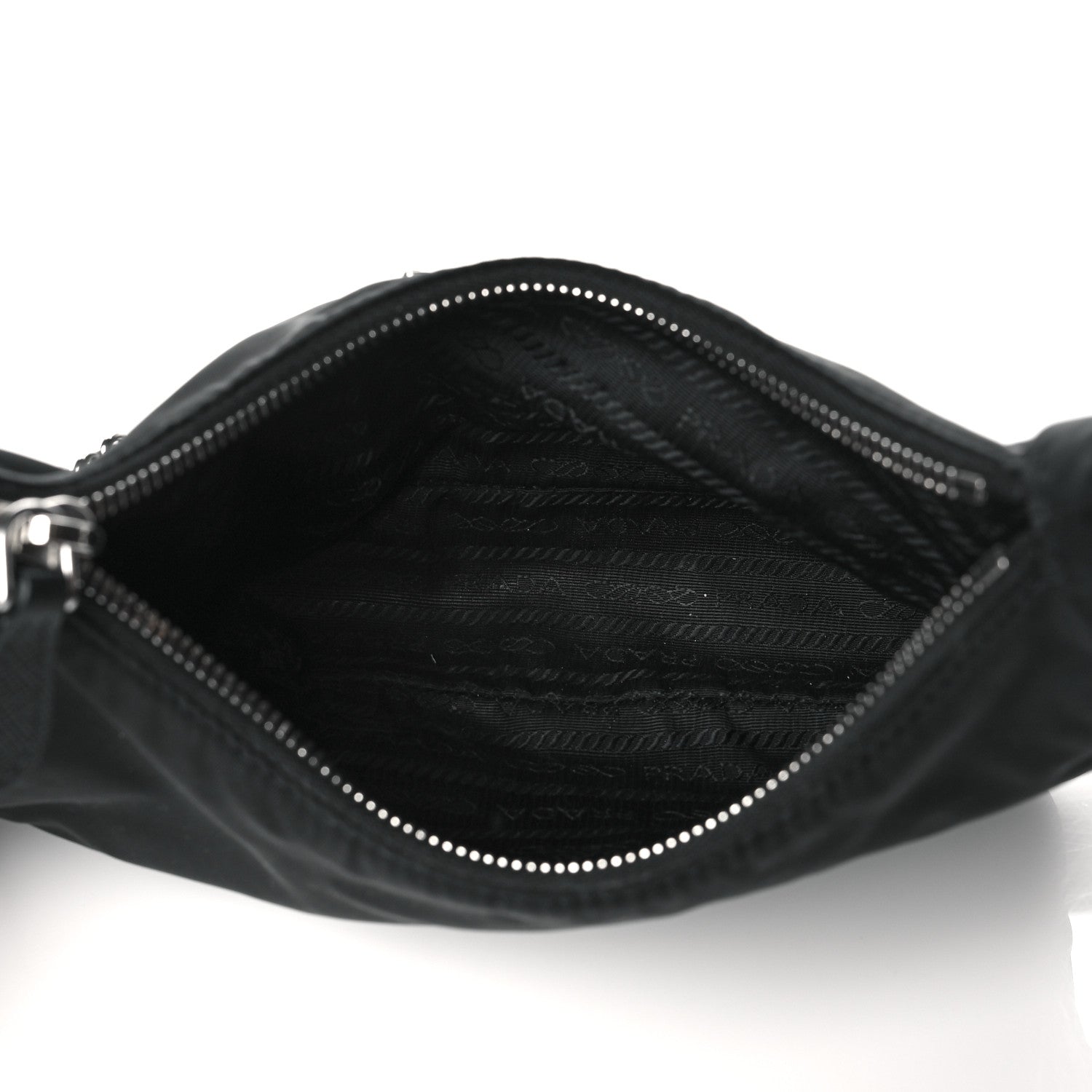 Prada Nylon Re-Edition 2005 Shoulder Bag Black 4 of 11