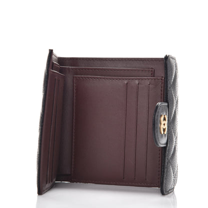 Chanel Caviar Quilted Compact Flap Wallet Black 5 of 8