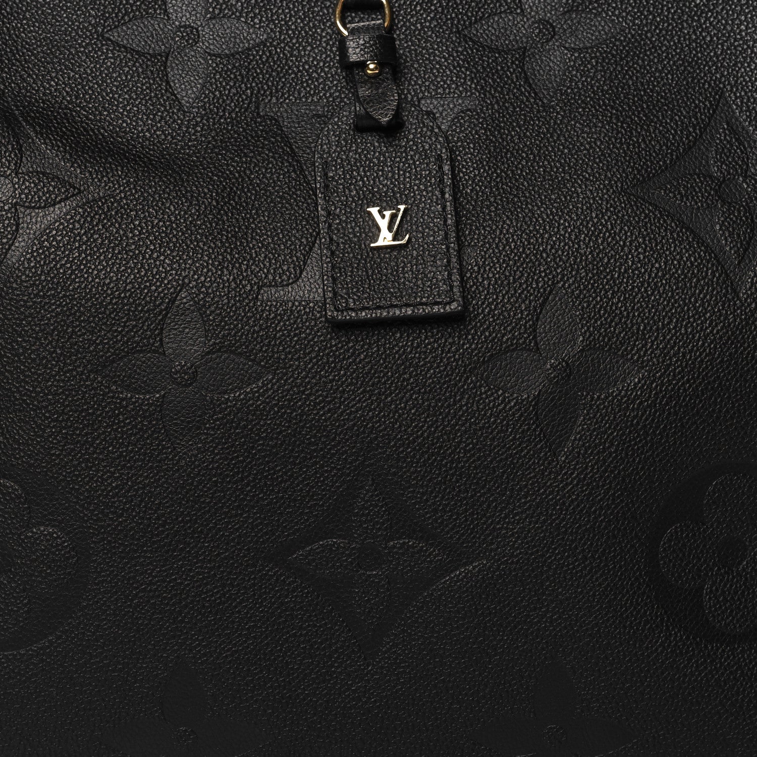 Louis Vuitton Empreinte Monogram Giant CarryAll MM Black 8 of 10