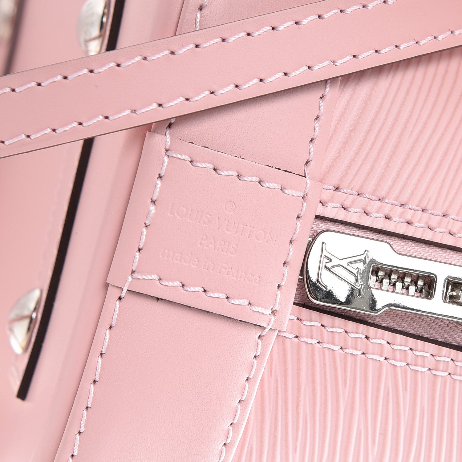 Louis Vuitton Epi Alma BB Rose Ballerine 6 of 7