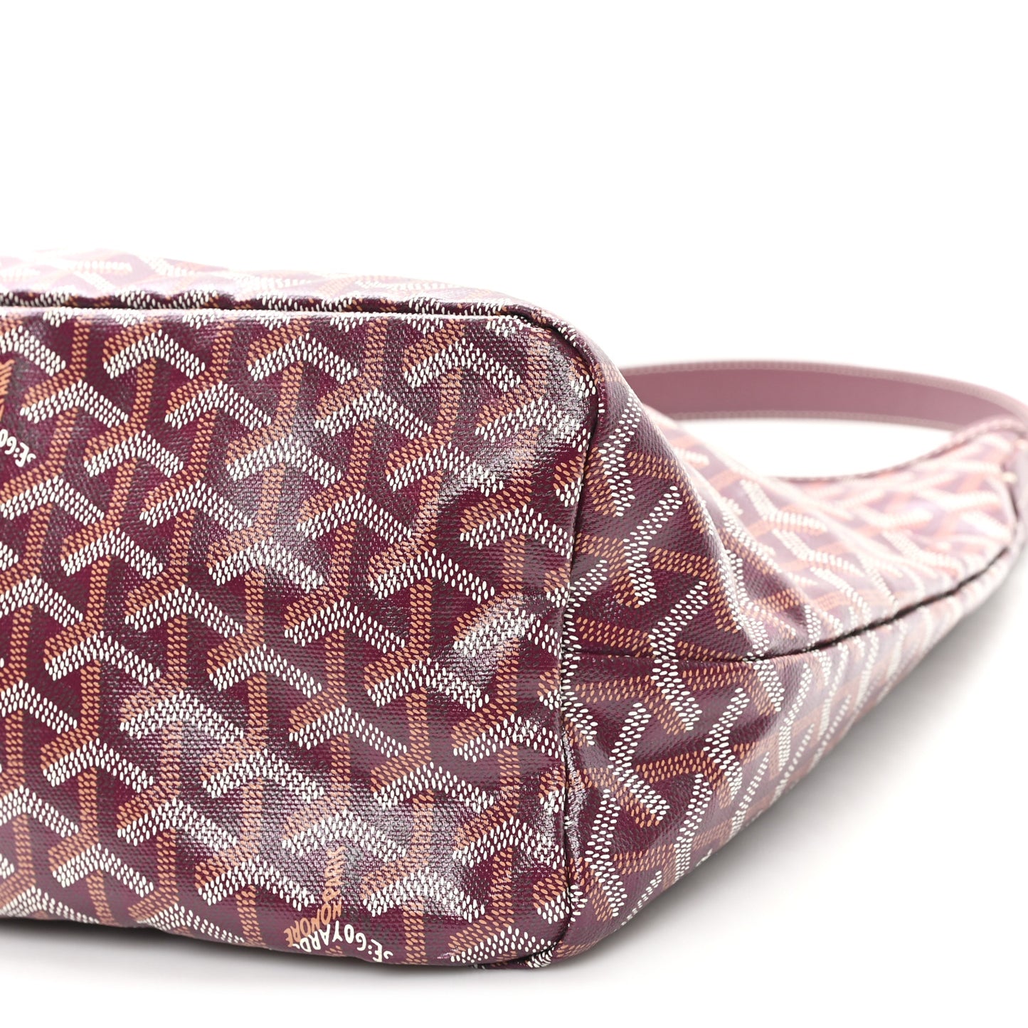 Goyardine Boheme Hobo Burgundy