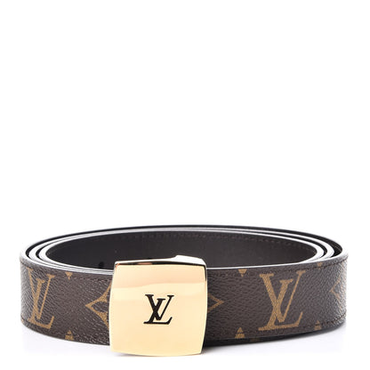 Louis Vuitton Monogram LV Cut Reversible Belt 110 44 1 of 7