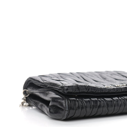 Miu Miu Nappa Matelasse Lux Chain Crossbody Black 5 of 11