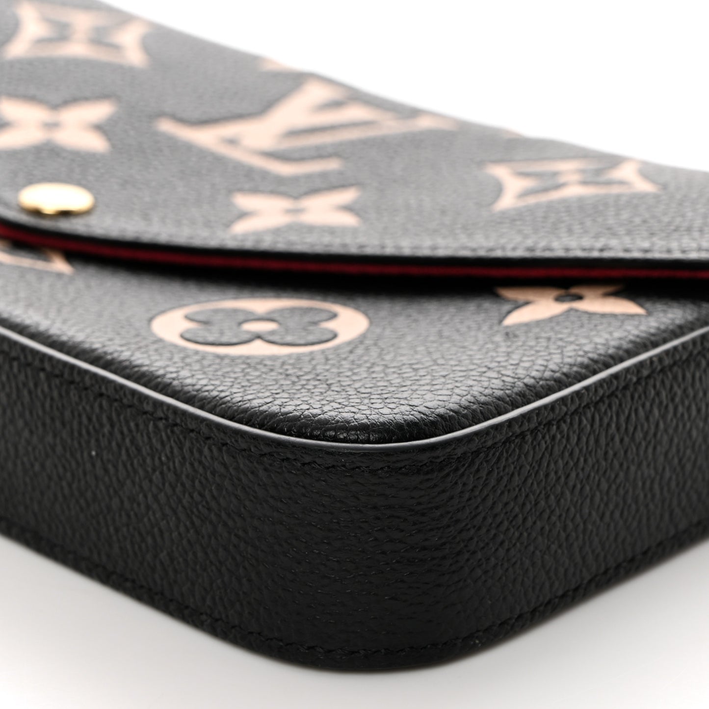 Empreinte Monogram Giant Felicie Pochette Black Beige