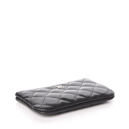 Chanel Caviar Quilted Small Cosmetic Case Black 4 of 8