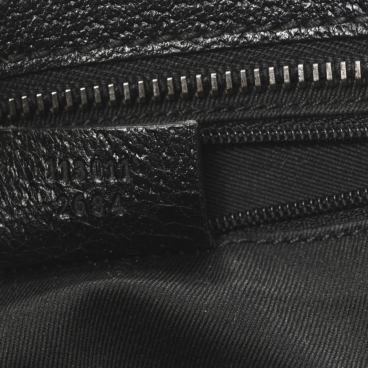 Gucci Monogram Shoulder Bag Black 7 of 10