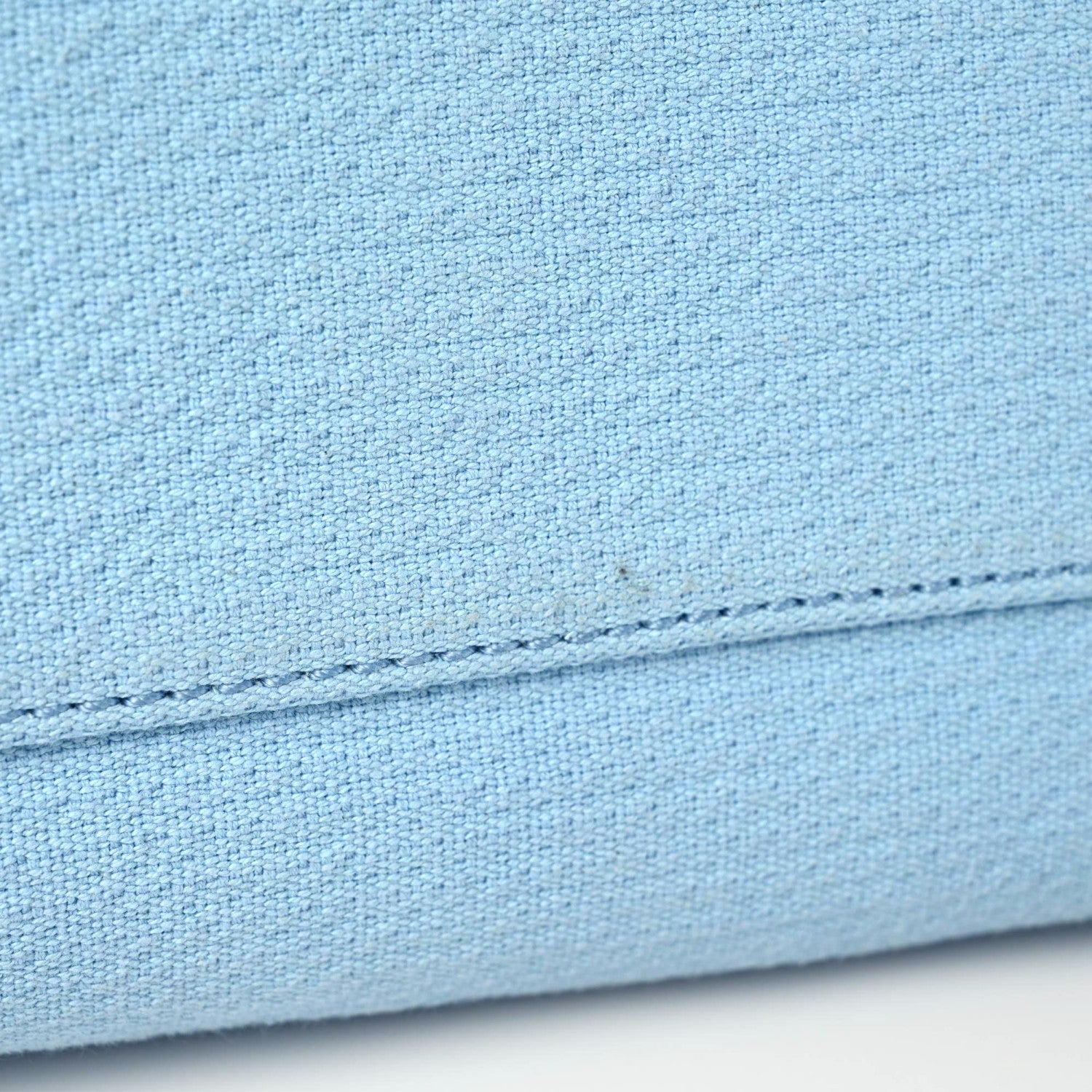 Chanel Mixed Fibers Medium Deauville Tote Light Blue 10 of 16