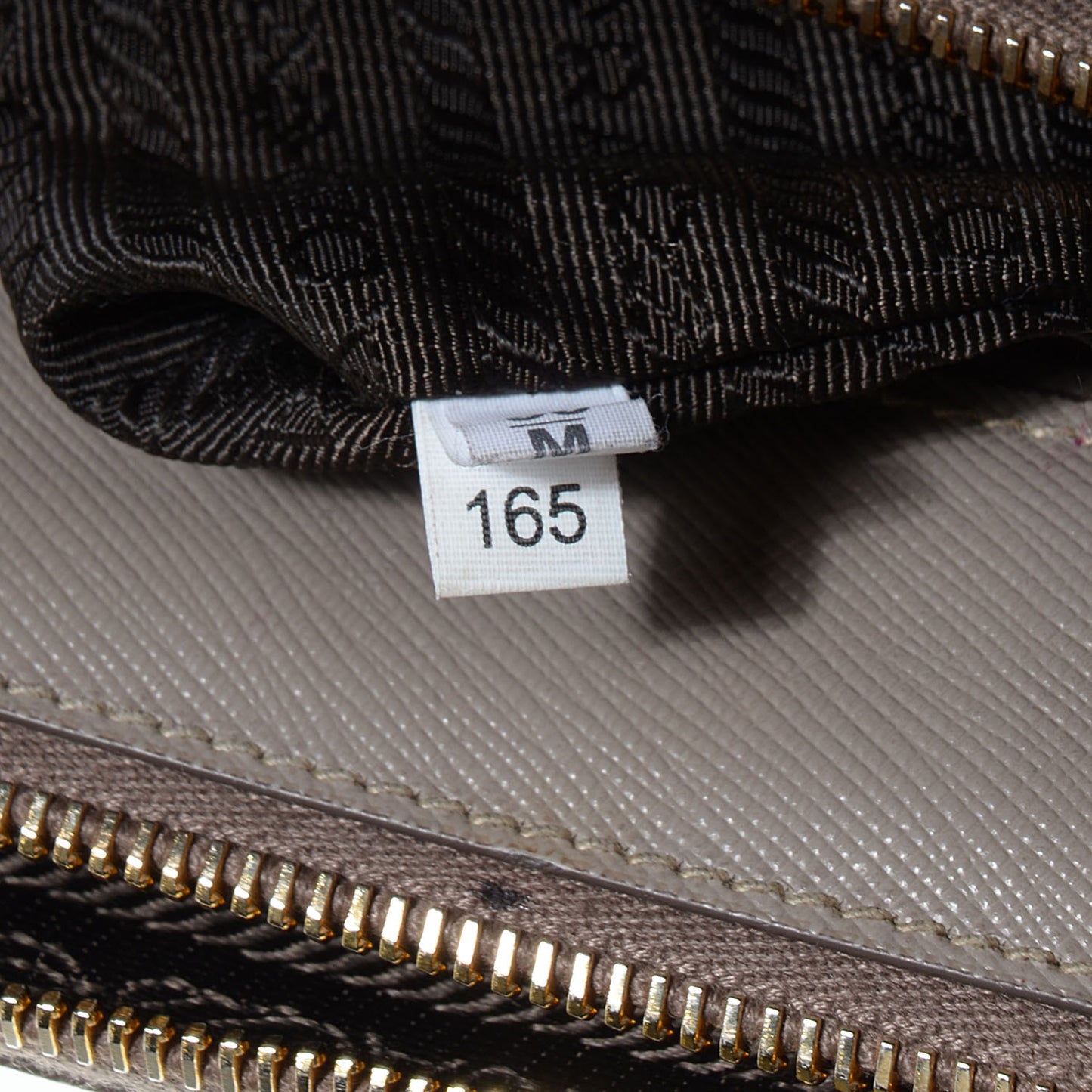 Saffiano Lux Large Double Zip Tote Argilla